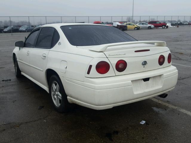 2G1WH52K049368262 - 2004 CHEVROLET IMPALA LS WHITE photo 3