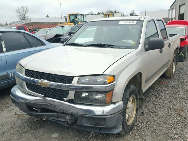 1GCCS13E378107222 - 2007 CHEVROLET COLORADO SILVER photo 2