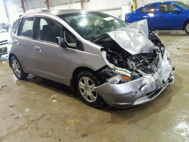 JHMGE8H29AC034876 - 2010 HONDA FIT SILVER photo 1