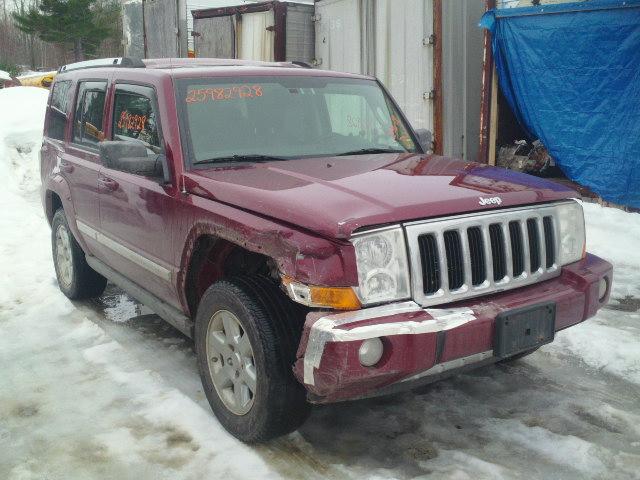1J8HG58N38C182730 - 2008 JEEP COMMANDER მუქწითელი ფოტო 1