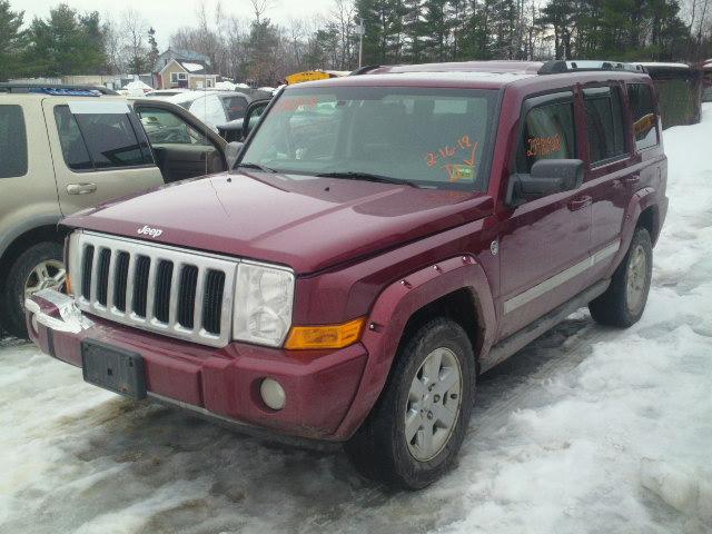 1J8HG58N38C182730 - 2008 JEEP COMMANDER MAROON photo 2