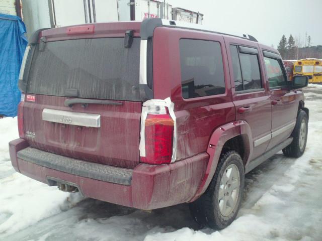 1J8HG58N38C182730 - 2008 JEEP COMMANDER მუქწითელი ფოტო 4