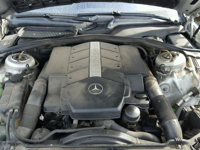 WDBNG70J31A174657 - 2001 MERCEDES-BENZ S 430 SILVER photo 7