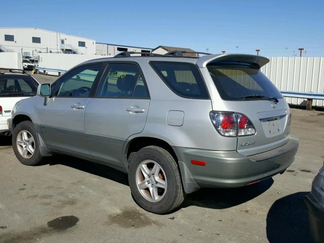 JTJHF10UX30303069 - 2003 LEXUS RX 300 SILVER photo 3