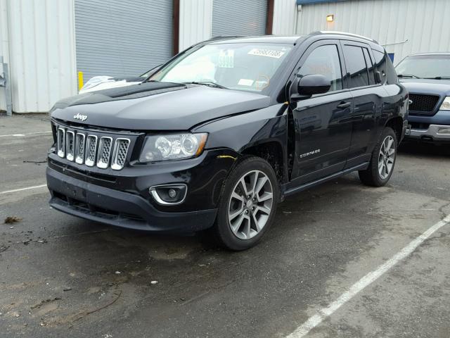 1C4NJDCB2FD424160 - 2015 JEEP COMPASS LI BLUE photo 2