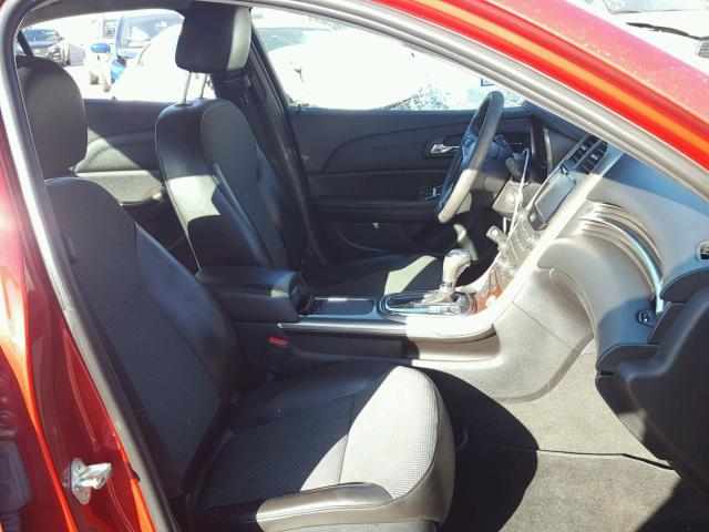 1G11D5RR2DF101706 - 2013 CHEVROLET MALIBU 1LT RED photo 5