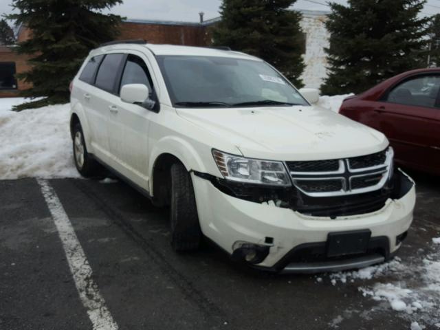 3C4PDDBG7CT161568 - 2012 DODGE JOURNEY SX WHITE photo 1