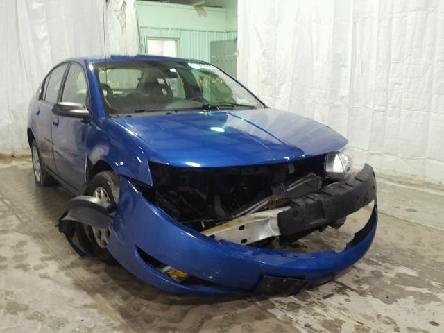 1G8AJ52F54Z183116 - 2004 SATURN ION LEVEL BLUE photo 1