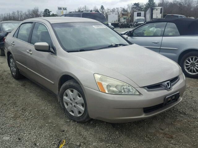 3HGCM56343G711492 - 2003 HONDA ACCORD LX TAN photo 1