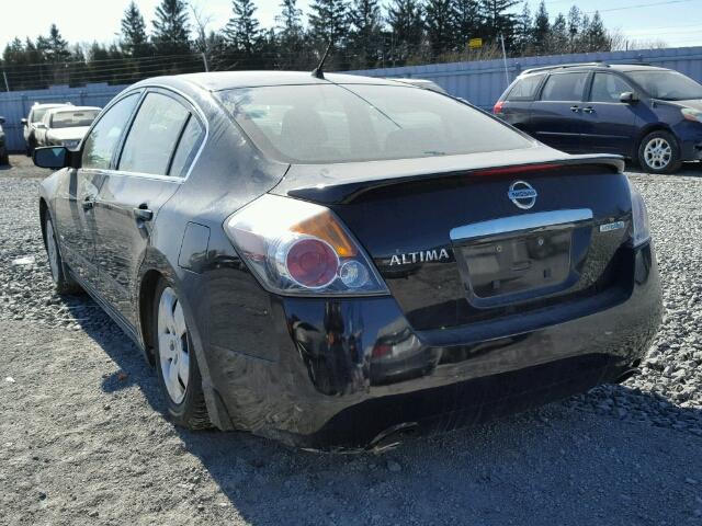 1N4CL21E28C142893 - 2008 NISSAN ALTIMA HYB BLACK photo 3