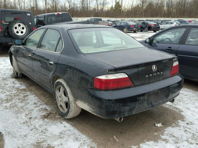 19UUA56693A021887 - 2003 ACURA 3.2TL BLACK photo 3