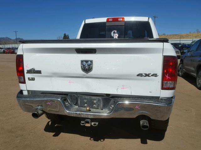 1C6RR7GTXES165417 - 2014 RAM 1500 SLT WHITE photo 9