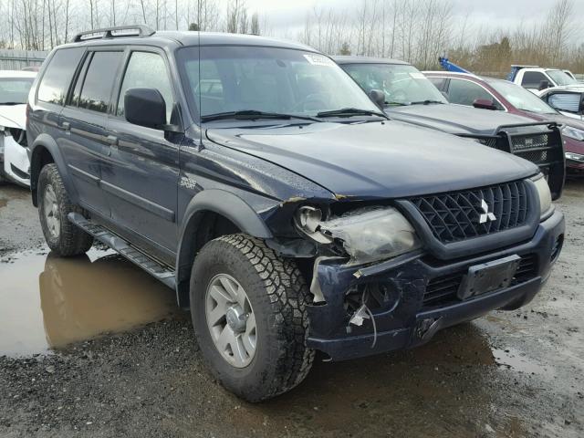 JA4MT21H33J031650 - 2003 MITSUBISHI MONTERO SP BLUE photo 1