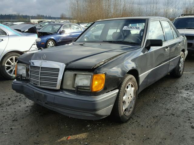 WDBEA34E3NB656097 - 1992 MERCEDES-BENZ 400 E BLACK photo 2