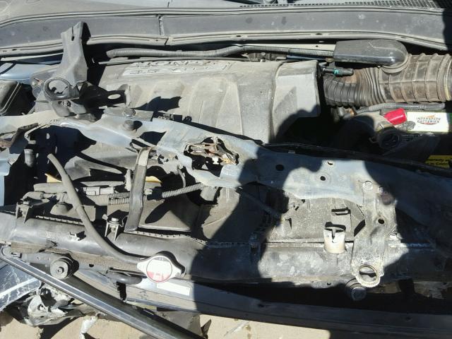 5FNYF18575B047302 - 2005 HONDA PILOT EXL BLUE photo 7