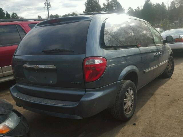 2A4GP54L07R152950 - 2007 CHRYSLER TOWN & COU GREEN photo 4