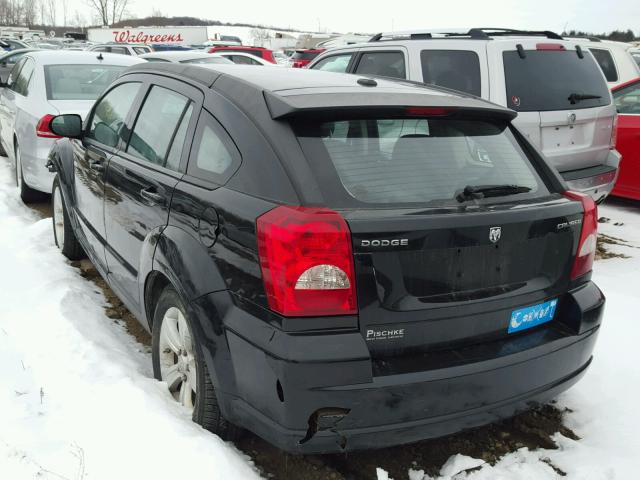 1B3CB3HAXAD579371 - 2010 DODGE CALIBER MA BLACK photo 3