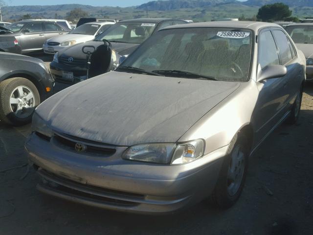 1NXBR18EXWZ001948 - 1998 TOYOTA COROLLA VE TAN photo 2