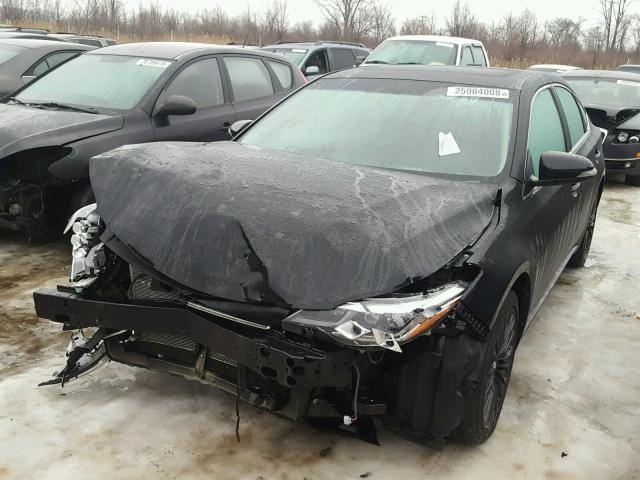 4T1BK1EB0GU220384 - 2016 TOYOTA AVALON XLE BLACK photo 2