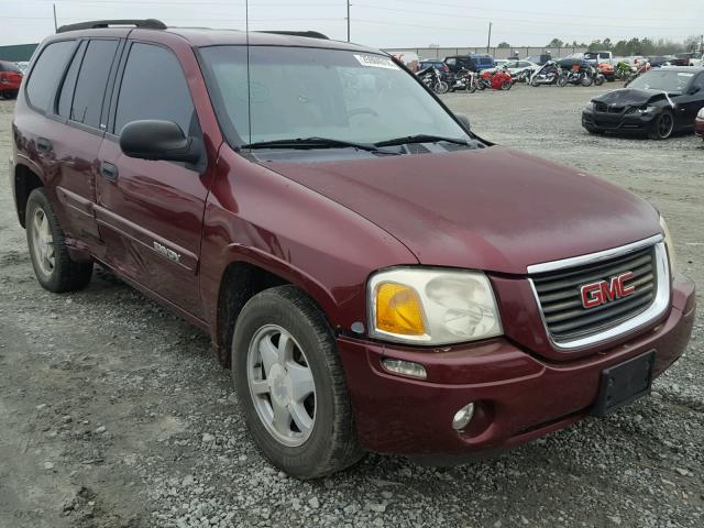 1GKDS13S932322700 - 2003 GMC ENVOY MAROON photo 1