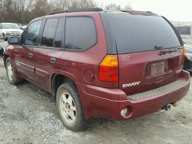 1GKDS13S932322700 - 2003 GMC ENVOY MAROON photo 3