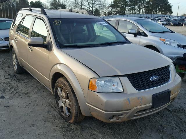 1FMDK03147GA11550 - 2007 FORD FREESTYLE TAN photo 1