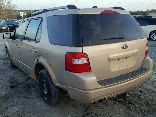 1FMDK03147GA11550 - 2007 FORD FREESTYLE TAN photo 9