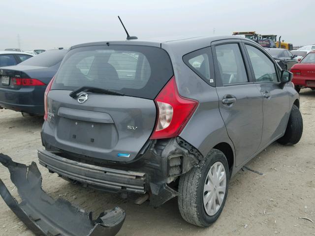 3N1CE2CP0GL361781 - 2016 NISSAN VERSA NOTE CHARCOAL photo 4