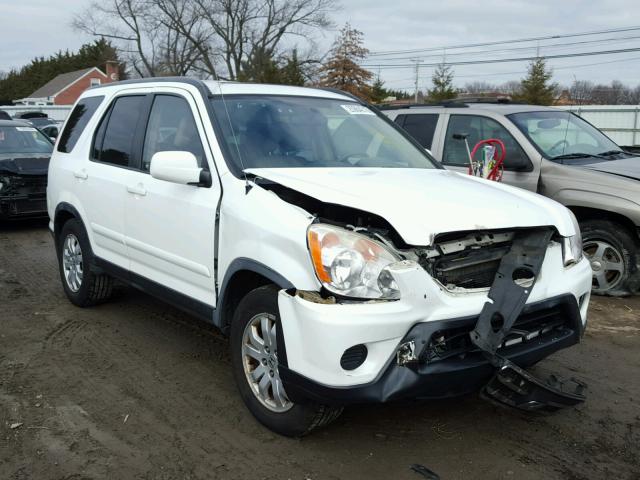 JHLRD78966C035515 - 2006 HONDA CR-V SE WHITE photo 1