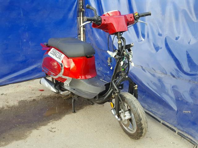 LD5TCKPA793000350 - 2009 CABIN TRAILER MOPED RED photo 1