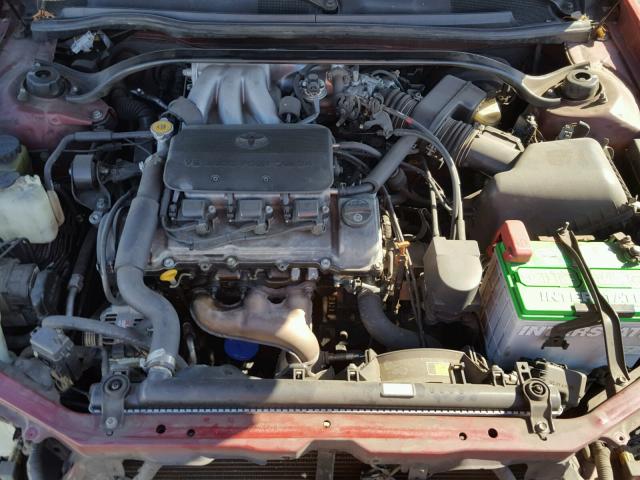 2T1CF22PXXC157116 - 1999 TOYOTA CAMRY SOLA RED photo 7