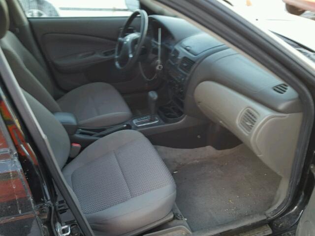 3N1CB51D94L872226 - 2004 NISSAN SENTRA 1.8 BLACK photo 5