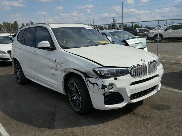 5UXWX7C50F0K34099 - 2015 BMW X3 XDRIVE3 WHITE photo 1