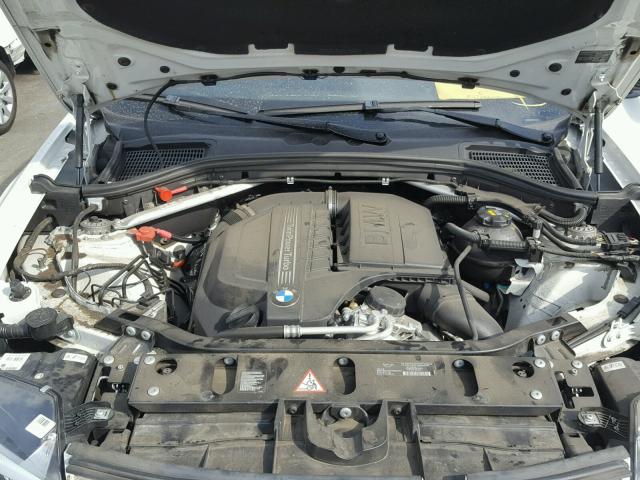 5UXWX7C50F0K34099 - 2015 BMW X3 XDRIVE3 WHITE photo 7