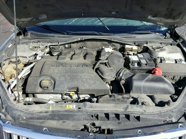 3LNHM28T48R668053 - 2008 LINCOLN MKZ SILVER photo 7