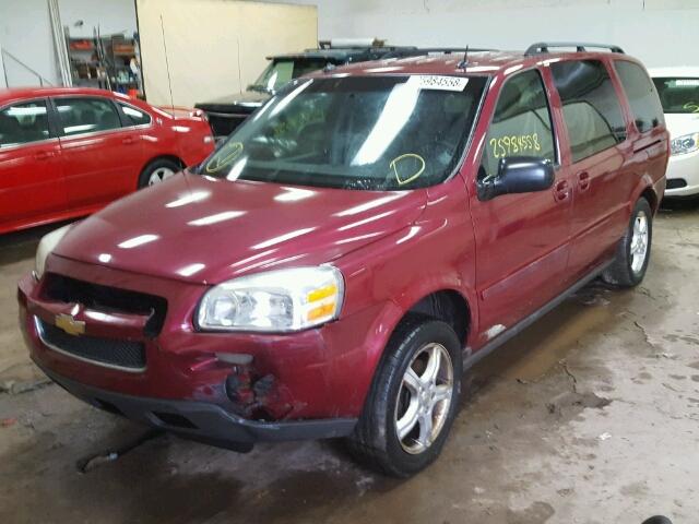 1GNDV23L05D235509 - 2005 CHEVROLET UPLANDER L 红色 照片 2