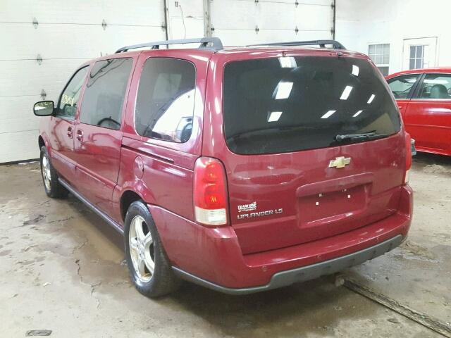 1GNDV23L05D235509 - 2005 CHEVROLET UPLANDER L 红色 照片 3