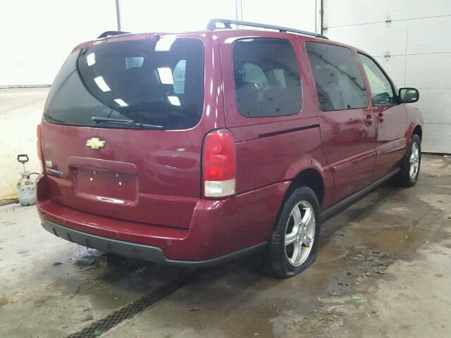 1GNDV23L05D235509 - 2005 CHEVROLET UPLANDER L 红色 照片 4