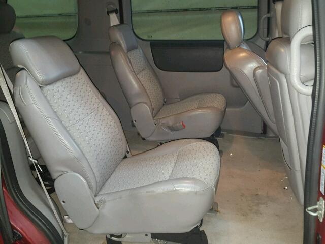 1GNDV23L05D235509 - 2005 CHEVROLET UPLANDER L 红色 照片 6
