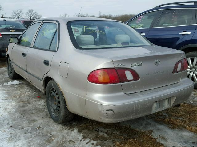 2T1BR12E4WC019291 - 1998 TOYOTA COROLLA VE GOLD photo 3