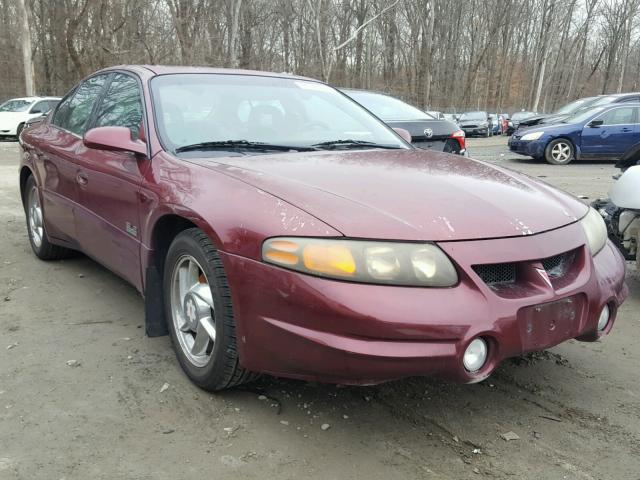 1G2HY54K0Y4249928 - 2000 PONTIAC BONNEVILLE MAROON photo 1