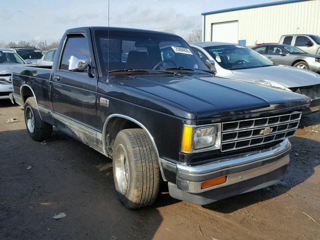 1GCCS14Z8J2250811 - 1988 CHEVROLET S TRUCK S1 BLACK photo 1