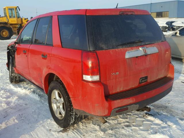 5GZCZ23D17S833428 - 2007 SATURN VUE RED photo 3