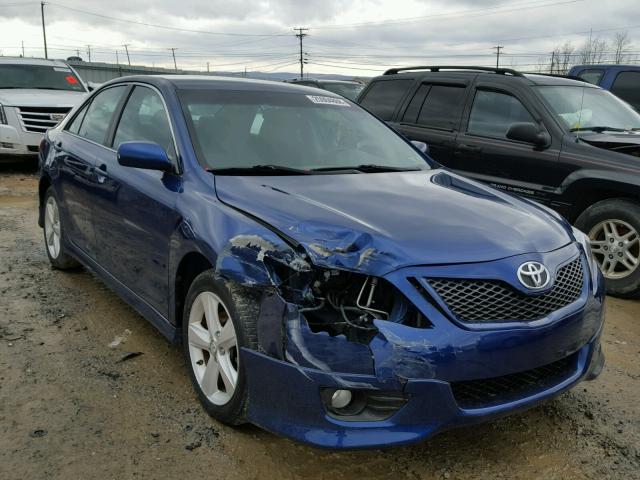 4T1BF3EK7BU587534 - 2011 TOYOTA CAMRY BASE BLUE photo 1