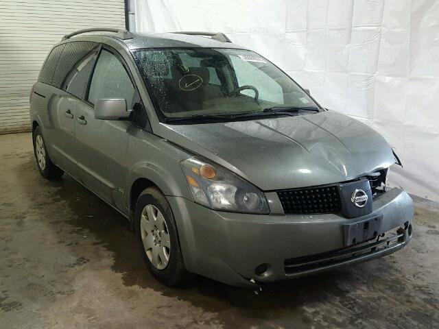 5N1BV28U56N102656 - 2006 NISSAN QUEST S GRAY photo 1