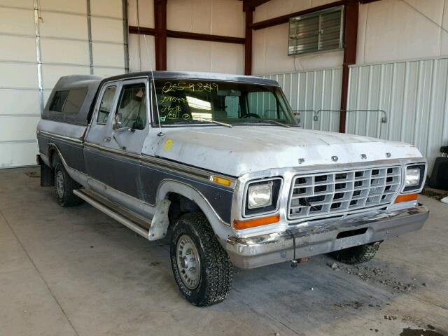 X14SKAE2789 - 1978 FORD F-150 GRAY photo 1