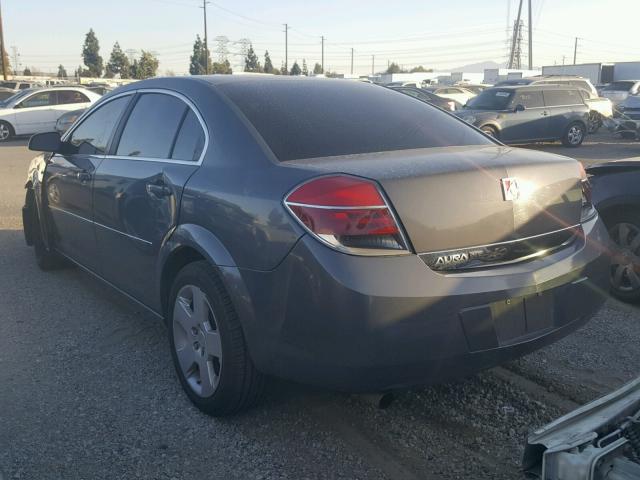 1G8ZS57N67F189321 - 2007 SATURN AURA XE GRAY photo 3