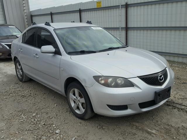 JM1BK12F441194235 - 2004 MAZDA 3 I GRAY photo 1