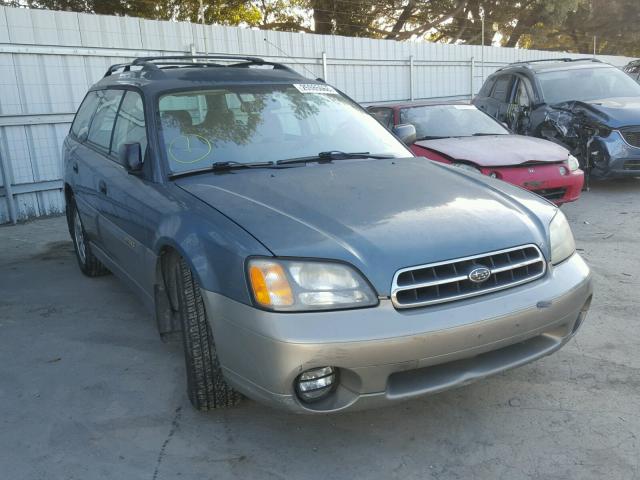 4S3BH665217674764 - 2001 SUBARU LEGACY OUT GREEN photo 1