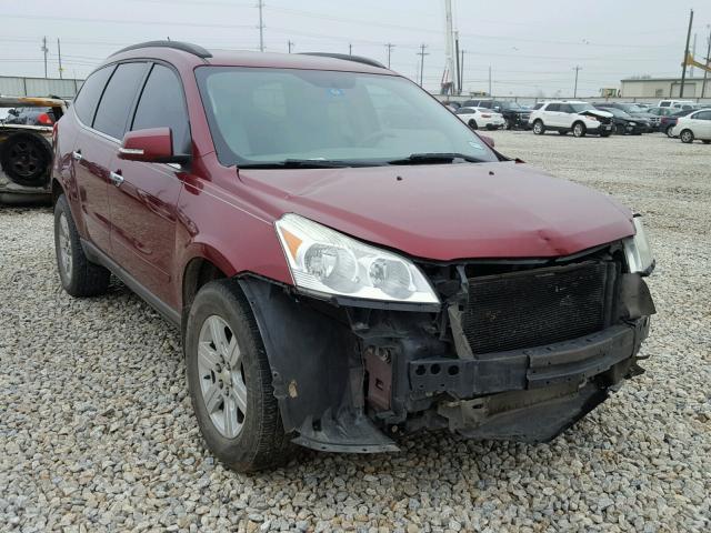 1GNKRJEDXBJ192273 - 2011 CHEVROLET TRAVERSE L RED photo 1